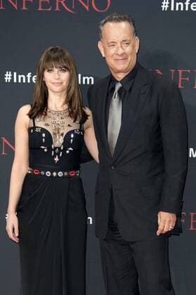 Felicity Jones und Tom Hanks bei der Premiere des Kinofilms Inferno im CineStar Sony Center. Berlin, 10.10.2016 Foto:xFredericx xFuturexImage