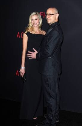 October 10, 2016 - Los Angeles, CA, United States - 10 October 2016 - Los Angeles, California - Director Gavin OÃ¢â‚¬â„¢Connor, wife Brooke Burns. The Accountant Los Angeles World Premiere held at the TCL Chinese Theatre. Photo Credit: AdMedia Los Angeles United States - ZUMAa123