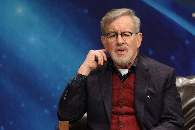 BEIJING, CHINA - OCTOBER 10: American director Steven Allan Spielberg attends promotional event for his film Big Friendly Giant at Tsinghua University on October 10, 2016 in Beijing, China.  CFP493630650