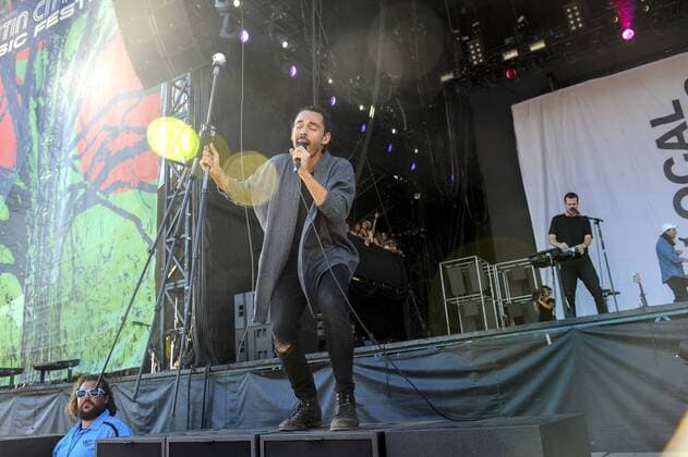 Local Natives live auf dem Austin City Limits Music Festival 2016 im Zilker Park. Austin, 09.10.2016 Foto:xJ.xAlexanderx xFuturexImage