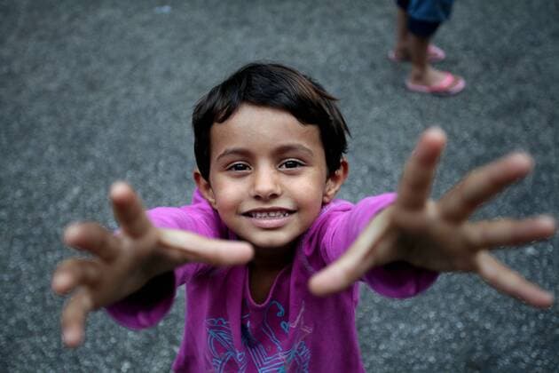 Griechenland: Flüchtlinge in Athen - Fotostory October 11, 2016 - Athens, Attica, Greece - Refugees and immigrants find shelter in an abandoned building in Athens city center. About 400 people mainly from Syria and Afghanistan live in this self organized shelter with a basic medical room, a classroom, a lounge and toilets, Athens, Greece, Oct 11, 2016 Athens Greece  - ZUMAn230