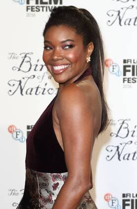 BFI LFF 2016 - Birth of a Nation Premiere London, UK. Gabrielle Union at London Film Festival screening of Birth of a Nation at the Odeon Leicester Square, London on October 11th 2016 LMK73-61121-121016 
