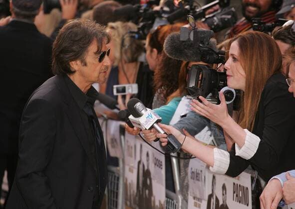 Sep 14, 2008 - London, England, UK - AL PACINO at the UK premiere of Righteous Kill at the Empire Leicester Square  - ZUMAd33_