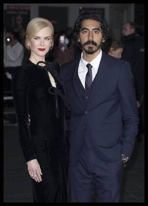 . 12 10 2016. London, United Kingdom. Nicole Kidman and Dev Patel arriving at the Lion premiere at the London Film Festival.  xStephenxLockx xi-Imagesx IIM-13592-0028