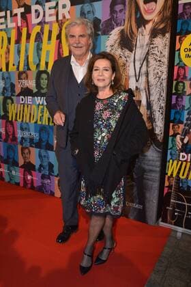 Premiere Welt der Wunderlichs Peter Simonischek, Hannelore Elsner Ankunft zur Premiere die Welt der Wunderlichs im Kantkino in Berlin am 12.10.2016