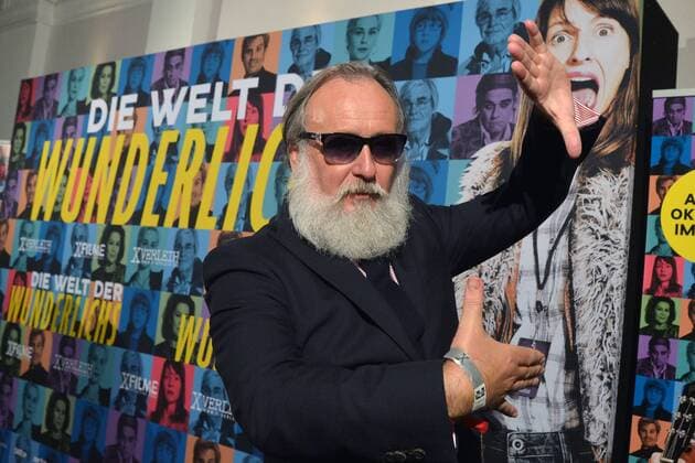 Premiere Welt der Wunderlichs Friedrich Lichtenstein Ankunft zur Premiere die Welt der Wunderlichs im Kantkino in Berlin am 12.10.2016
