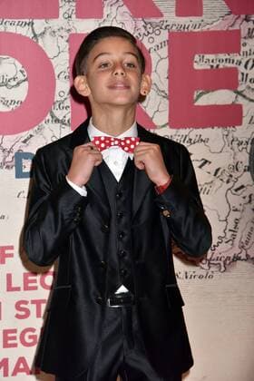 In Guerra per Amore Filmpremiere in Rom Rome, Red Carpet In Guerra per Amore. Pictured: Samuel Secret  Copyright: xCamillaxMorandix xIPAx