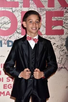 In Guerra per Amore Filmpremiere in Rom Rome, Red Carpet In Guerra per Amore. Pictured: Samuel Secret  Copyright: xCamillaxMorandix xIPAx