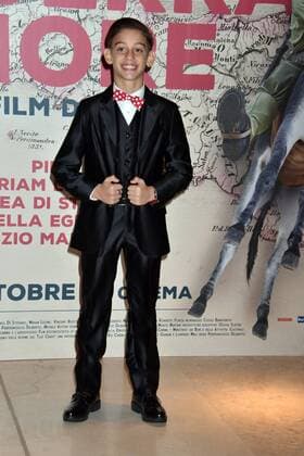 In Guerra per Amore Filmpremiere in Rom Rome, Red Carpet In Guerra per Amore. Pictured: Samuel Secret  Copyright: xCamillaxMorandix xIPAx