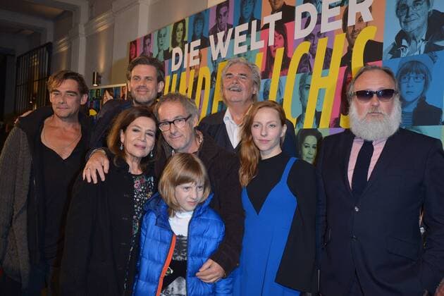 Premiere Welt der Wunderlichs Martin Feifel, Steffen Groth, Peter Simonischek, Hannelore Elsner, Dani Levy, Katharina Schüttler, Friedrich Liechtenstein, Ewi Rodriguez Ankunft zur Premiere die Welt der Wunderlichs im Kantkino in Berlin am 12.10.2016