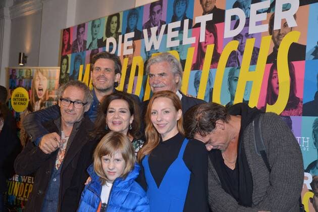 Premiere Welt der Wunderlichs Steffen Groth, Peter Simonischek, Hannelore Elsner, Dani Levy, Katharina Schüttler, Martin Feifel, Ewi Rodriguez Ankunft zur Premiere die Welt der Wunderlichs im Kantkino in Berlin am 12.10.2016