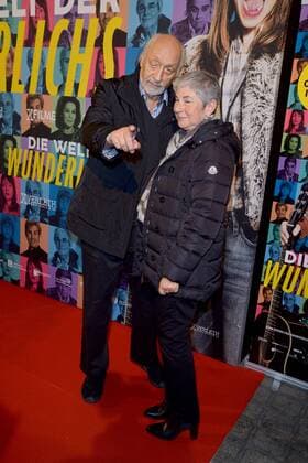Premiere Welt der Wunderlichs Karl Dall, Barbara Dall Ankunft zur Premiere die Welt der Wunderlichs im Kantkino in Berlin am 12.10.2016