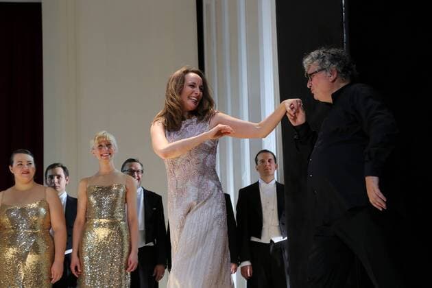 Falstaff Premiere Wien, Theater an der Wien, 12. 10. 2016 Anett FRITSCH, Rene JACOBS
