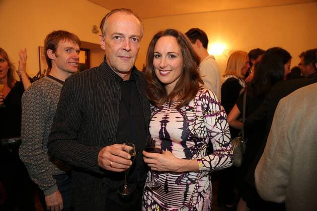 Falstaff Premiere Wien, Theater an der Wien, 12. 10. 2016 Sven Eric BECHTOLF mit Frau Anett FRITSCH