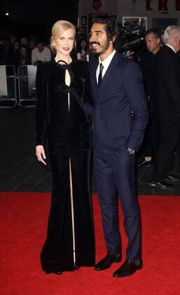 Nicole Kidman und Dev Patel, die beiden Schauspieler bei der Lion Film Premiere im Rahmen vom BFI Film Festival am 12.10.2016 in London 60th Annual BFI London Film Festival - Lion American Express Gala Screening in London, 2016 