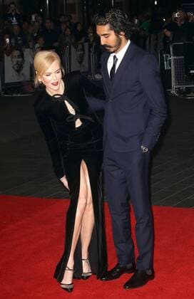 Nicole Kidman und Dev Patel, die beiden Schauspieler bei der Lion Film Premiere im Rahmen vom BFI Film Festival am 12.10.2016 in London 60th Annual BFI London Film Festival - Lion American Express Gala Screening in London, 2016 