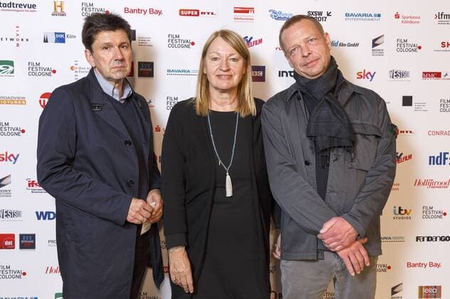 Dietrich Kluge, Jutta Lieck-Klenke und Mathias Schnelting bei der Premiere von Helen Dorn - Die falsche Zeugin auf dem 26. Film Festival Cologne im Residenz Kino. Köln, 12.10.2016 Foto:xC.xHardtx xFuturexImage