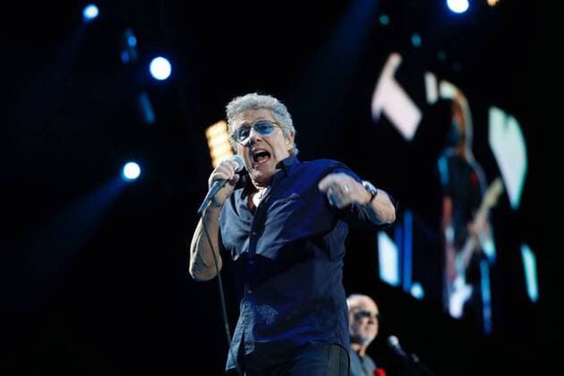The Who Konzert in Mexiko-Stadt October 12, 2016 - Mexico - EUM20161012ESP09.JPG.CIUDAD DE MEXICO.- Music Musica-The Who.- La banda britanica The Who, durante su concierto la noche de este miercoles 12 de octubre de 2016 en el Palacio de los Deportes de la Ciudad de Mexico.  - ZUMAu78_