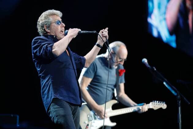 The Who Konzert in Mexiko-Stadt October 12, 2016 - Mexico - EUM20161012ESP08.JPG.CIUDAD DE MEXICO.- Music Musica-The Who.- La banda britanica The Who, durante su concierto la noche de este miercoles 12 de octubre de 2016 en el Palacio de los Deportes de la Ciudad de Mexico.  - ZUMAu78_