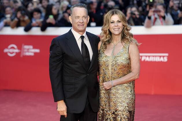 Tom Hanks con la moglie Rita Wilson Tom Hanks with his wife Rita Wilson Roma 13-10-2016. Festa del Cinema di Roma XI edizione Rome 13th October 2016. Rome Film Fest XI edition. Foto Samantha Zucchi Insidefoto SamanthaxZucchi