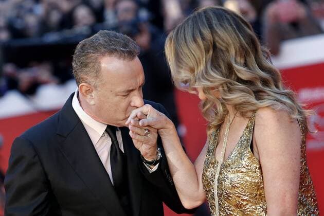 Bilder des Tages Tom Hanks con la moglie Rita Wilson Tom Hanks with his wife Rita Wilson Roma 13-10-2016. Festa del Cinema di Roma XI edizione Rome 13th October 2016. Rome Film Fest XI edition. Foto Samantha Zucchi Insidefoto SamanthaxZucchi