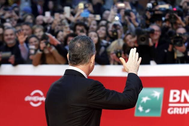 Filmfest in Rom - Tom Hanks auf dem roten Teppich Tom Hanks Roma 13-10-2016. Festa del Cinema di Roma XI edizione Rome 13th October 2016. Rome Film Fest XI edition. Foto Samantha Zucchi Insidefoto SamanthaxZucchi
