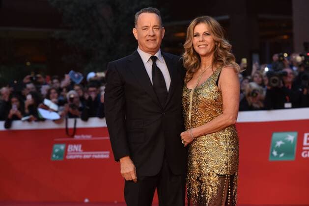 13 10 2016 Roma Festa del cinema di Roma red carpet: Tom Hanks Rita Wilson  0