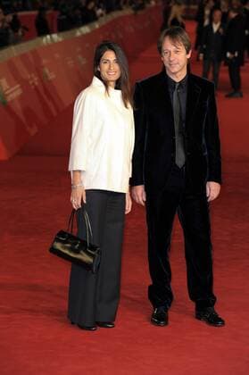 Roma Cinema Fest 2016. Festival Internazionale del Film di Roma. Red carpet film Moonlight and opening ceremony Pictured : Virginia Raggi, Luca Bergamo  Copyright: xAlbertoxTerenghix xIPAx