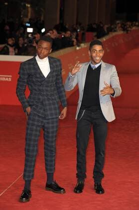 Roma Cinema Fest 2016. Festival Internazionale del Film di Roma. Red carpet film Moonlight and opening ceremony Pictured : Ashton Sanders, Jharrel Jerome  Copyright: xAlbertoxTerenghix xIPAx