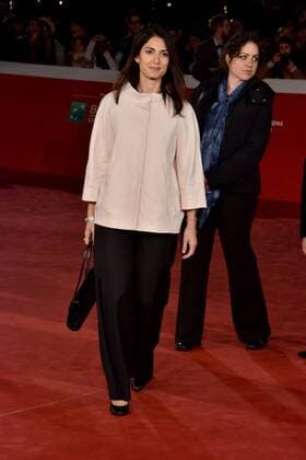 Roma Cinema Fest 2016. Festival Internazionale del Film di Roma. Red carpet film Moonlight . Pictured: Virginia Raggi  Copyright: xCMx xIPAx