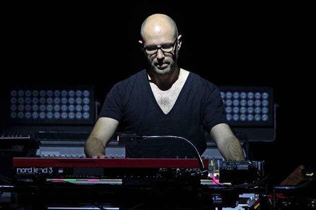 SCHILLER LIVE 2016. Keyboarder Christopher von Deylen ( Schiller ) während eines Konzertes im Rahmen seiner SCHILLER LIVE 2016 - Tour am 13.10.2016 vor 3.500 Fans in der Arena Leipzig.