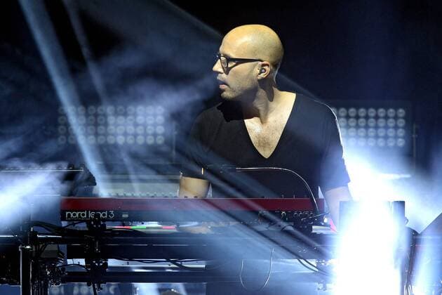 SCHILLER LIVE 2016. Keyboarder Christopher von Deylen ( Schiller ) während eines Konzertes im Rahmen seiner SCHILLER LIVE 2016 - Tour am 13.10.2016 vor 3.500 Fans in der Arena Leipzig.