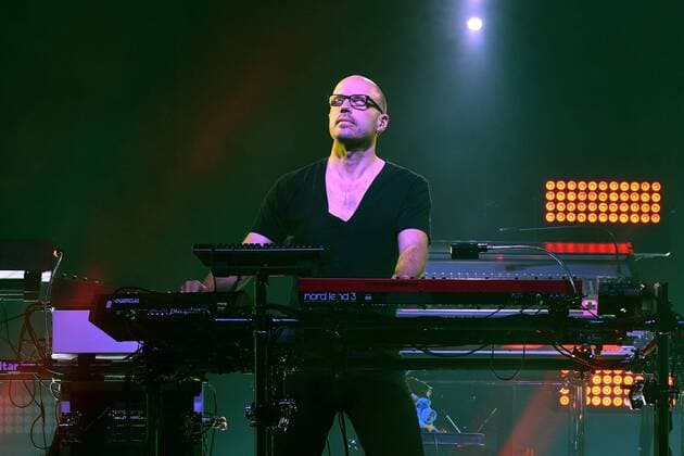 SCHILLER LIVE 2016. Keyboarder Christopher von Deylen ( Schiller ) während eines Konzertes im Rahmen seiner SCHILLER LIVE 2016 - Tour am 13.10.2016 vor 3.500 Fans in der Arena Leipzig.