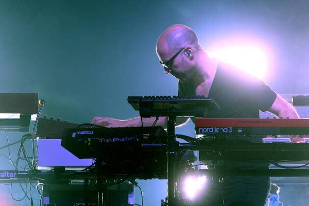 SCHILLER LIVE 2016. Keyboarder Christopher von Deylen ( Schiller ) während eines Konzertes im Rahmen seiner SCHILLER LIVE 2016 - Tour am 13.10.2016 vor 3.500 Fans in der Arena Leipzig.