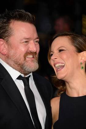 . 14 10 2016. London, Odeon, Leicester Square, United Kingdom. Guy Garvey and Rachael Stirling arrive at Their Finest Film Premiere.  xChrisxJosephx xi-Imagesx IIM-13601-0034