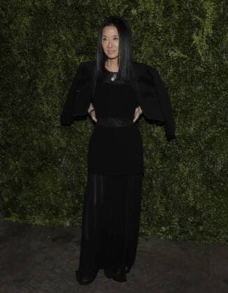 Vera Wang arrives at the Franca: Chaos And Creation New York Screening at Metrograph on October 13, 2016 in New York City.  NYP20161013157 JOHNxANGELILLO