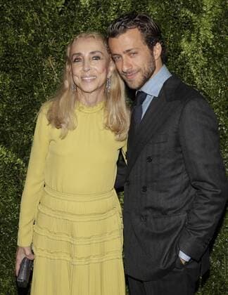 Editor-In-Chief of Italian Vogue Franca Sozzani (L) and director Francesco Carrozzin arrive at the Franca: Chaos And Creation New York Screening at Metrograph on October 13, 2016 in New York City.  NYP20161013151 JOHNxANGELILLO