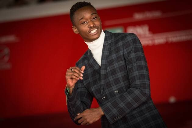 Rome: 11th Film Festival Ashton Sanders during the Film Festival, Eleventh Edition. Red carpet with Moonlight.  AndreaxRonchini