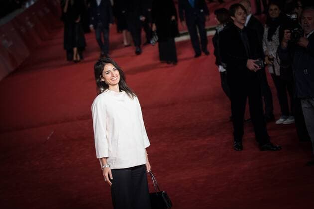 Rome: 11th Film Festival Virginia Raggi during the Film Festival, Eleventh Edition. Red carpet with Moonlight.  AndreaxRonchini