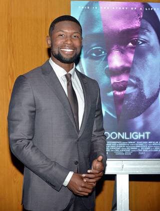 Bilder des Tages Trevante Rhodes arrives at the Los Angeles premiere of Moonlight at the DGA Theater in Los Angeles, California on October 13, 2016.  LAP20161013705 CHRISTINExCHEW