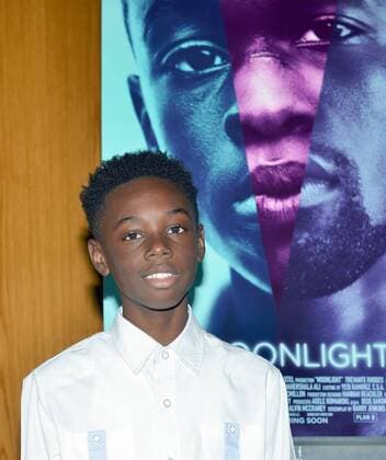 Alex Hibbert arrives at the Los Angeles premiere of Moonlight at the DGA Theater in Los Angeles, California on October 13, 2016.  LAP20161013717 CHRISTINExCHEW