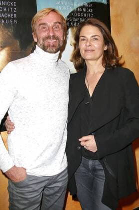 Bilder des Tages Andre Hennicke und Barbara Auer bei der Premiere des Kinofilms Jonathan im Abaton Kino. Hamburg, 13.10.2016 Foto:xgbrcix xFuturexImage