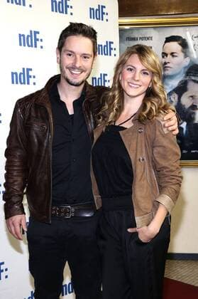 Michael Baral und Luise Bähr bei der Premiere des ARD Fernsehfilms Der Island-Krimi: Der Tote im Westfjord in der Astor Film Lounge. Berlin, 13.10.2016 Foto:xA.xBuggex xFuturexImage