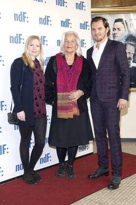 Maya Bothe, Hildegard Schmahl und Felix Klare bei der Premiere des ARD Fernsehfilms Der Island-Krimi: Der Tote im Westfjord in der Astor Film Lounge. Berlin, 13.10.2016 Foto:xA.xBuggex xFuturexImage