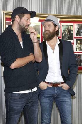 Till Endemann und Joi Johannsson bei der Premiere des ARD Fernsehfilms Der Island-Krimi: Der Tote im Westfjord in der Astor Film Lounge. Berlin, 13.10.2016 Foto:xA.xBuggex xFuturexImage