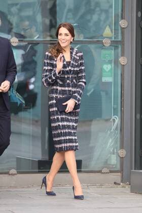 . 14 10 2016. Manchester, United Kingdom. The Duke and Duchess of Cambridge leaving the National Football Museum in Manchester.  xStephenxLockx xi-Imagesx IIM-13603-0023