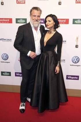 Marc Marshall und Mimi Fiedler Miranda Leonhardt bei der 10. Verleihung der Goldenen Bild der Frau 2016 im Hamburger Stage Theater. Hamburg, 13.10.2016 Foto:xH.xHartmannx xFuturexImage