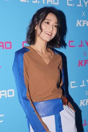 SHANGHAI, CHINA - OCTOBER 13: Hostess and actress Zhu Dan attends the C.J.YAO presentation as part of the Shanghai Fashion Week Spring Summer 2017 at Xintiandi Hall A on October 13, 2016 in Shanghai, China.  CFP493763070
