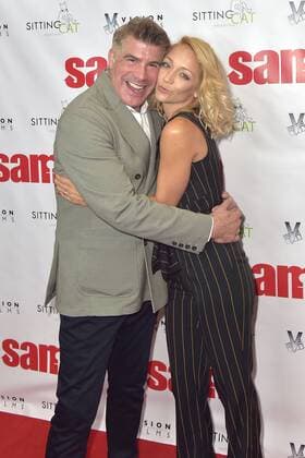 Bryan Batt und Sarah Scott bei der Premiere des Kinofilms Sam im Laemlee s Royal Theater. Los Angeles, 13.10.2016 Foto:xD.xStarbuckx xFuturexImage