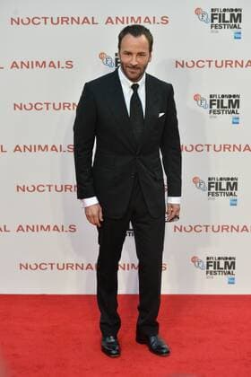 October 14, 2016 - London, London, UK - TOM FORD attends the Nocturnal Animals film premiere of as part of the London Film Festival. London, UK. London UK  - ZUMAl94_